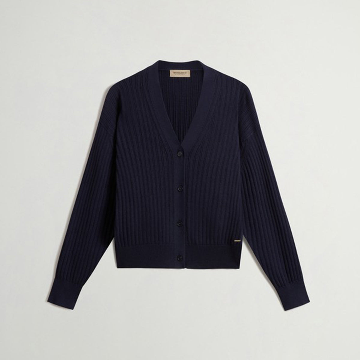 Cardigan in cotone lavorata