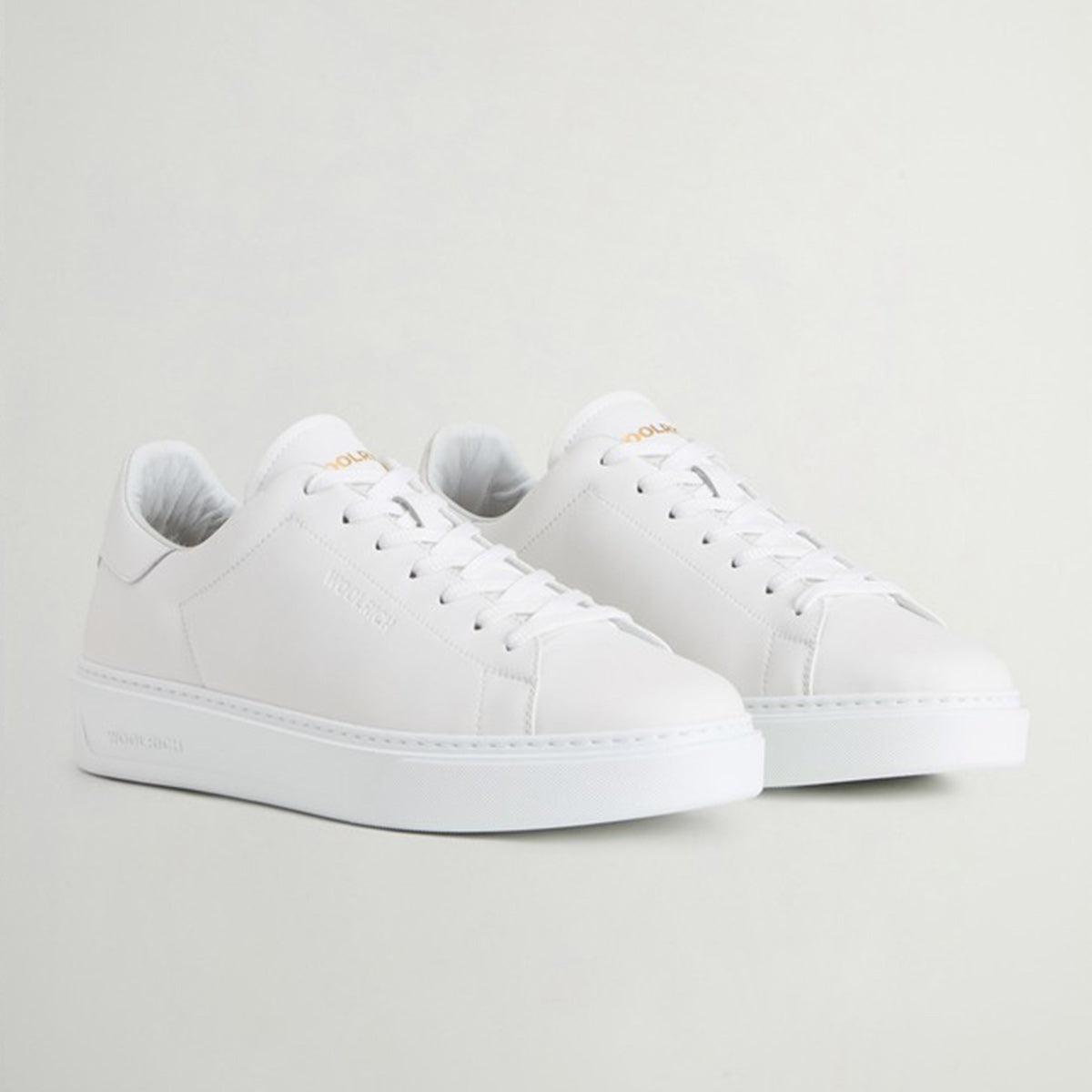 Sneaker in pelle bianche