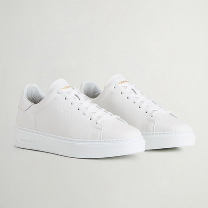 Sneaker in pelle bianche