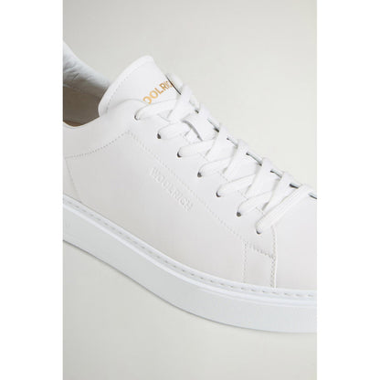 Sneaker in pelle bianche