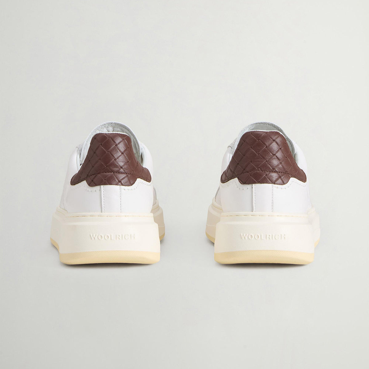 Sneaker in pelle bianche