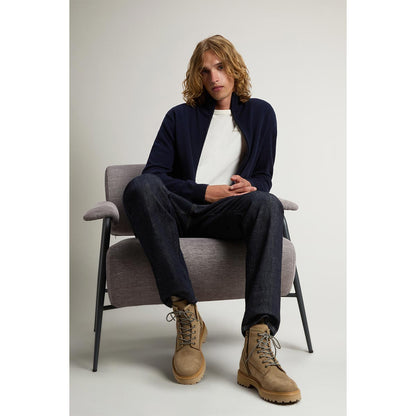 Anfibi in pelle scamosciata