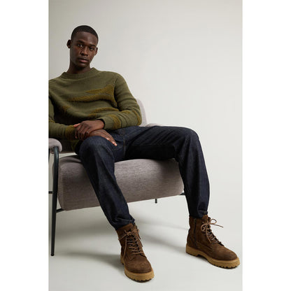 Anfibi in pelle scamosciata