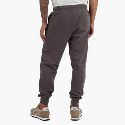 Pantaloni in felpa di cotone effetto vintage