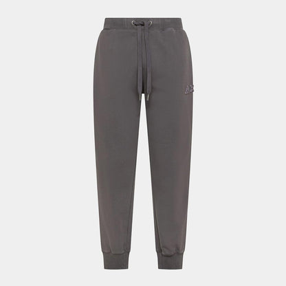 Pantaloni in felpa di cotone effetto vintage