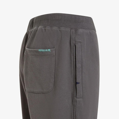 Pantaloni in felpa di cotone effetto vintage