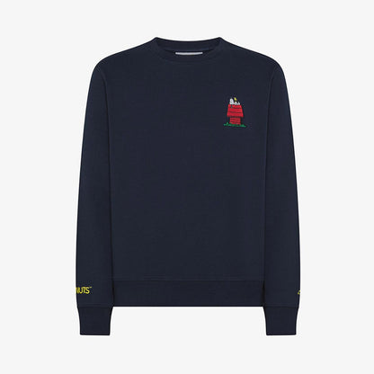 Felpa Snoopy giro collo