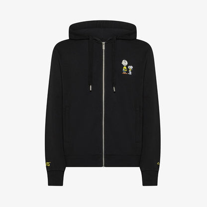 Felpa Snoopy con zip e cappuccio