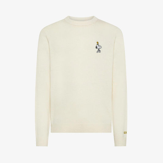 Maglione Snoopy in lana e cashmere