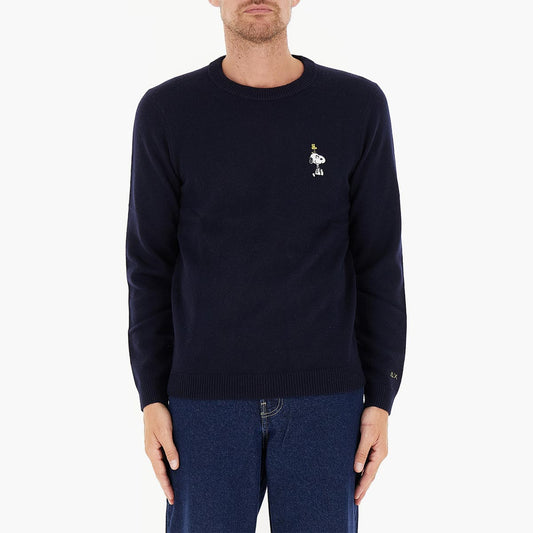 Maglione Snoopy in lana e cashmere