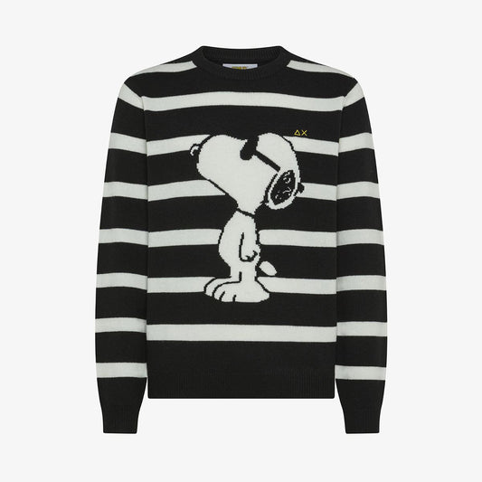 Maglione a righe Snoopy