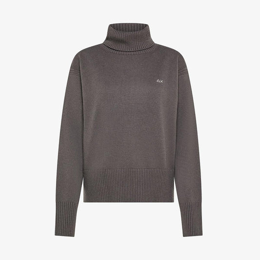 Maglia in lana a collo alto