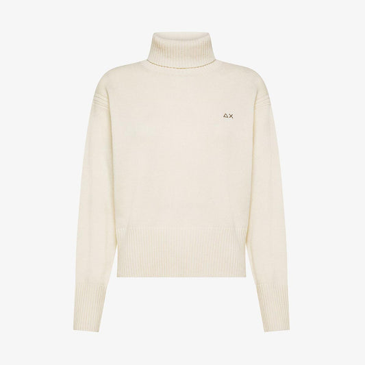 Maglia in lana a collo alto