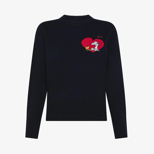 Maglia Peanuts in lana e cashmere