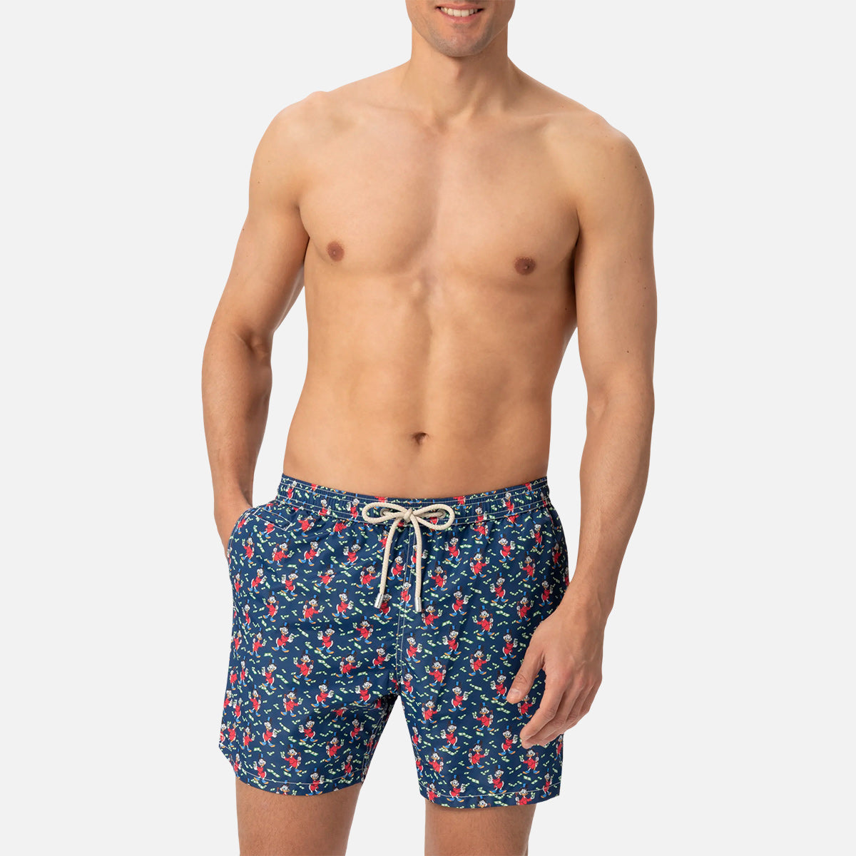 Boxer mare stampa Zio Paperone