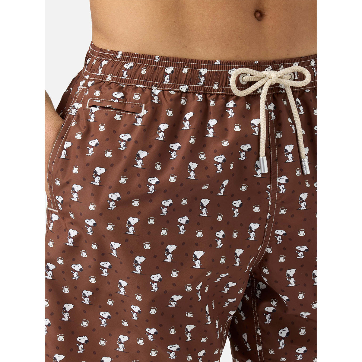 Boxer mare fantasia Snoopy caffè
