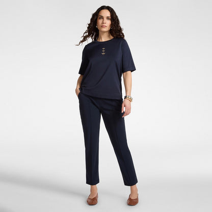 Pantaloni in jersey con elastico