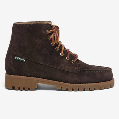 Anfibio in camoscio marrone
