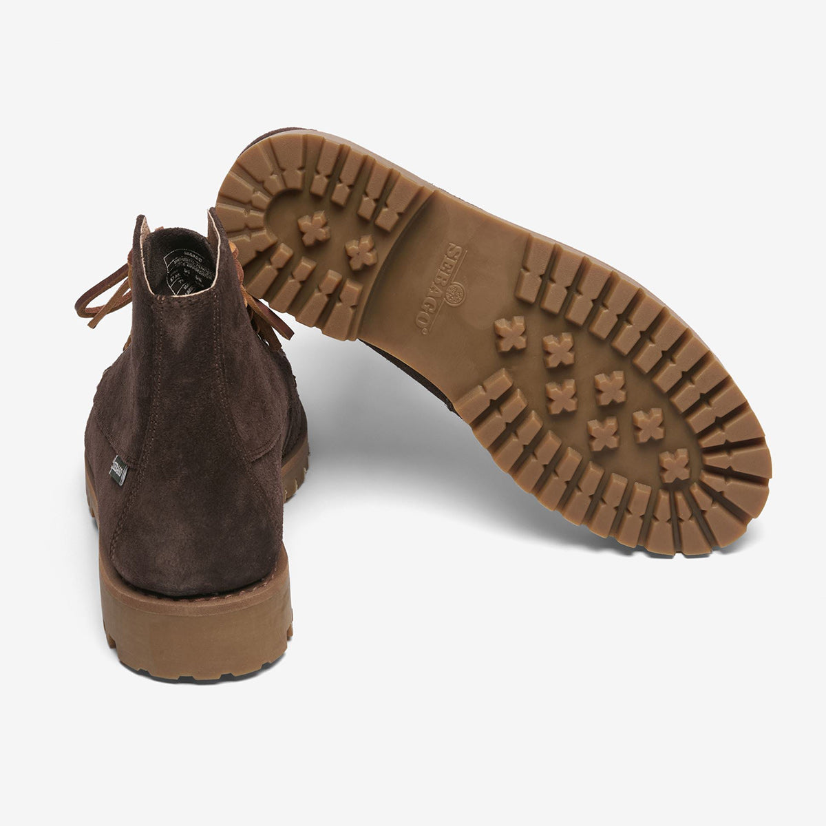 Anfibio in camoscio marrone