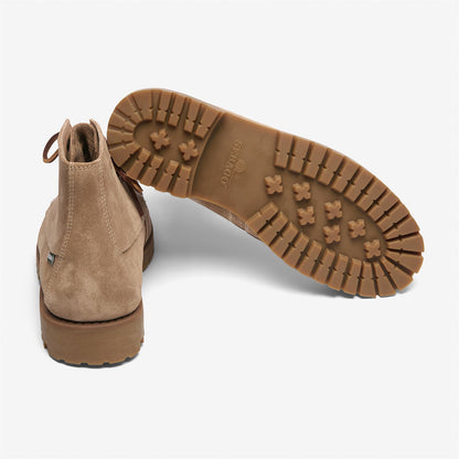 Anfibio in camoscio beige
