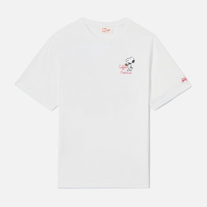 T-shirt Snoopy con ricamo