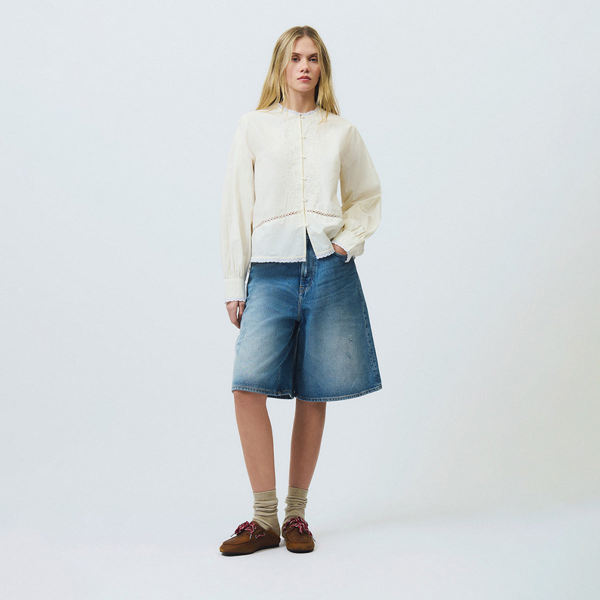 Bermuda jshort in jeans