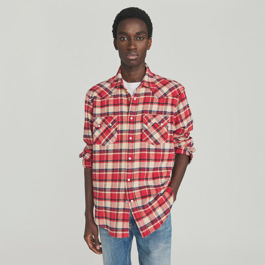 Camicia scozzese a quadri