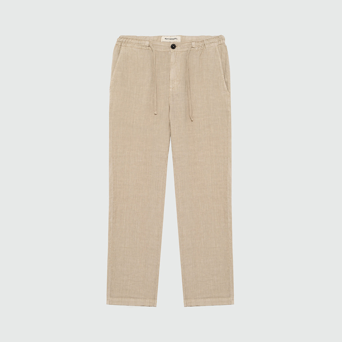 Pantalone lino beige