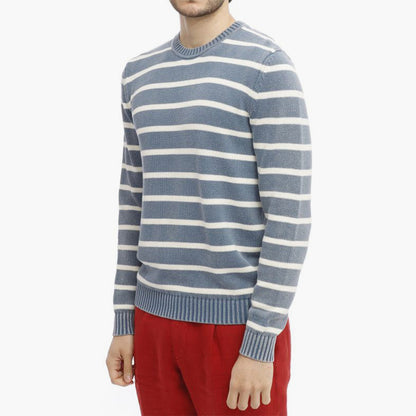 Maglia in cotone a righe