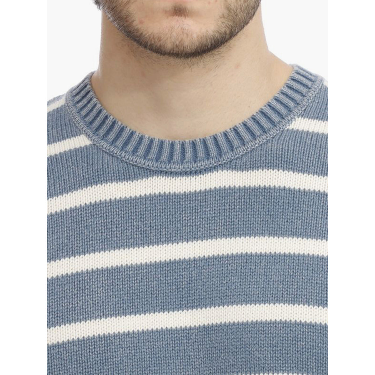 Maglia in cotone a righe