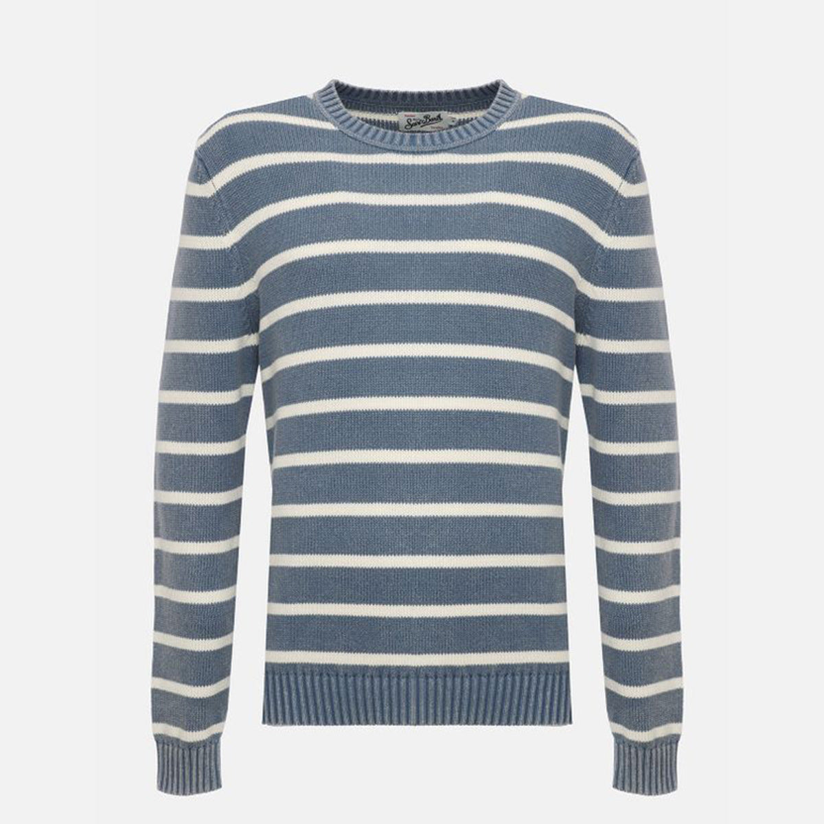 Maglia in cotone a righe