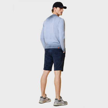 maglia girocollo a maniche lunghe