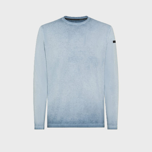 maglia girocollo a maniche lunghe