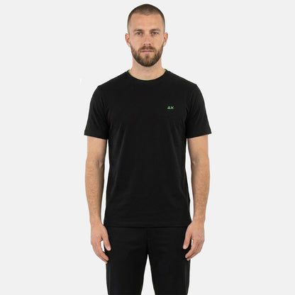 T-shirt in piquet con logo