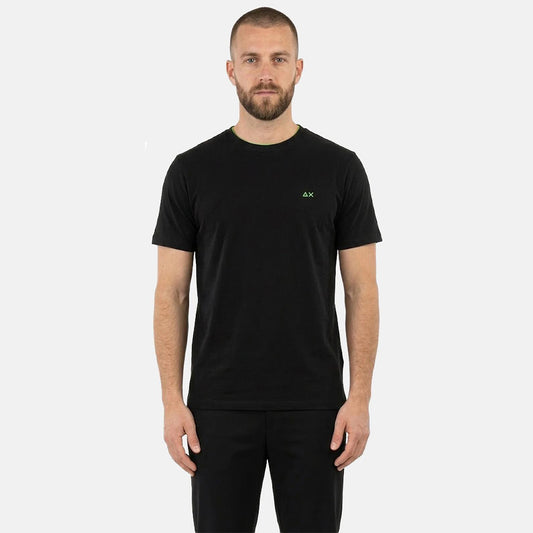 T-shirt in piquet con logo