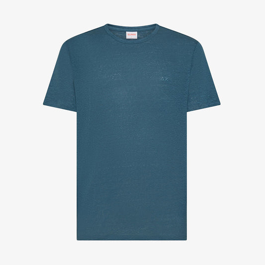 T-shirt avio in lino