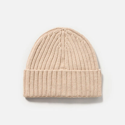 Berretta ricamata in cashmere