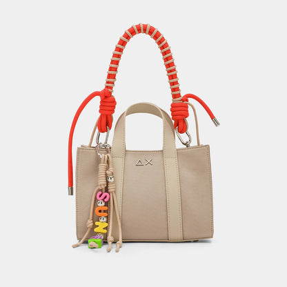 Borsa piccola shopper con manico removibile