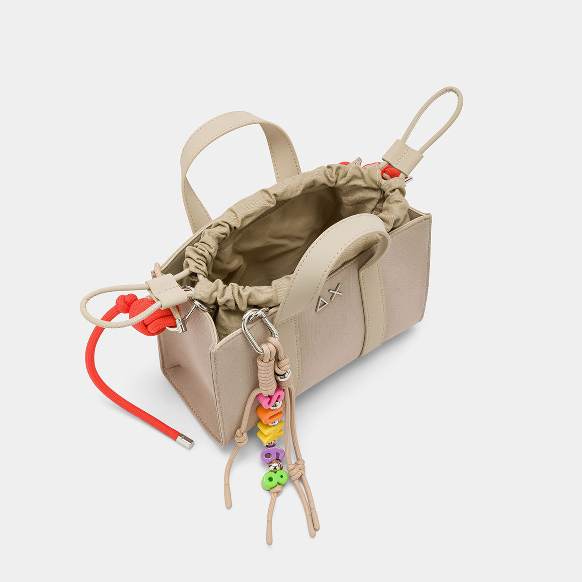 Borsa piccola shopper con manico removibile