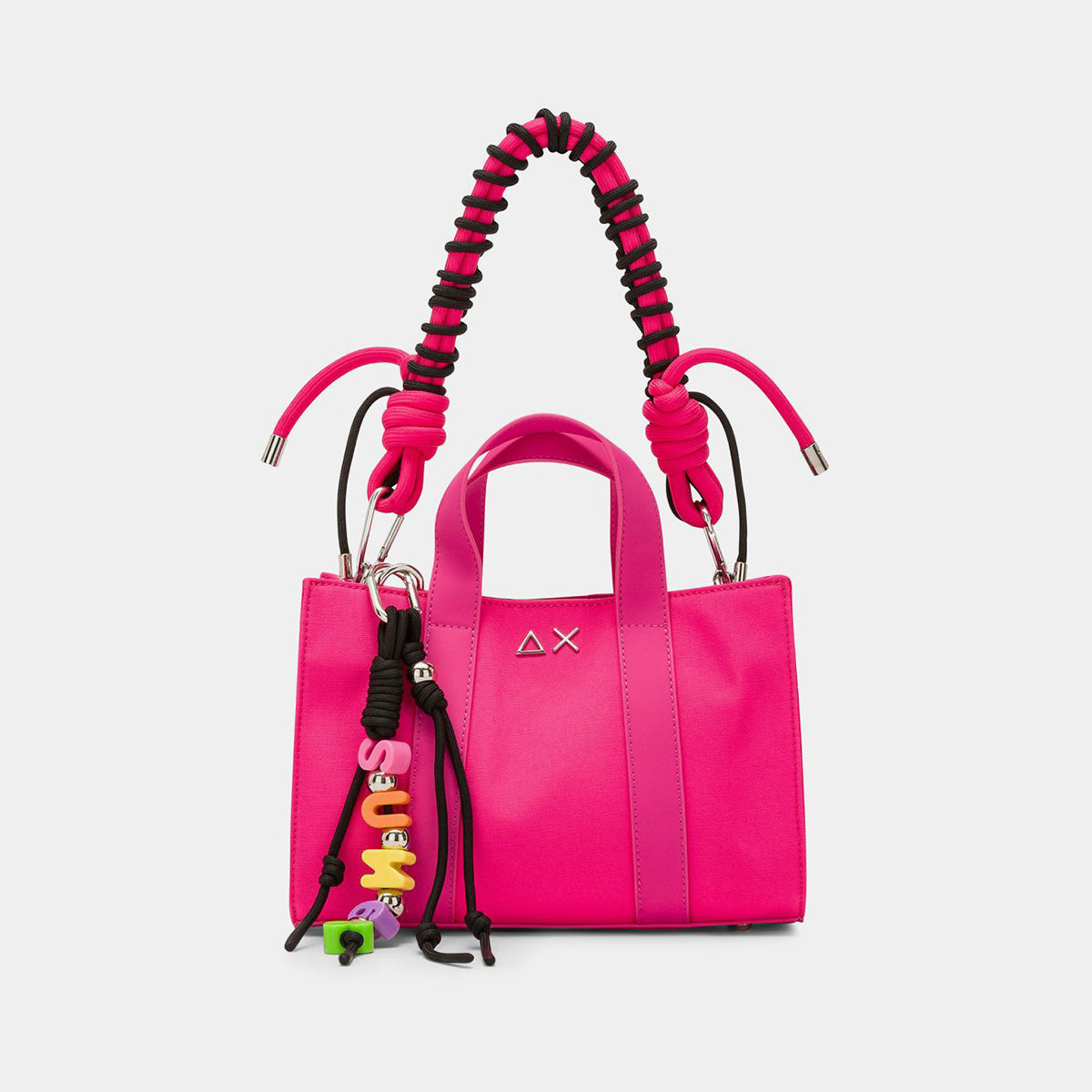 Borsa piccola shopper con manico removibile
