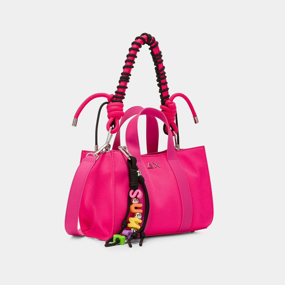 Borsa piccola shopper con manico removibile