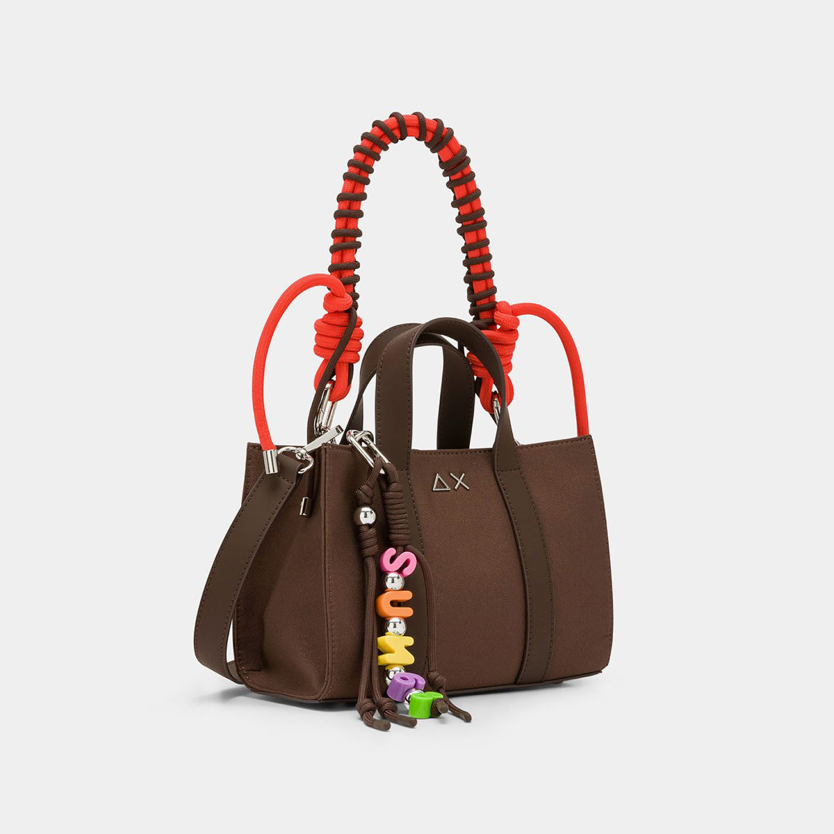 Borsa piccola shopper con manico removibile