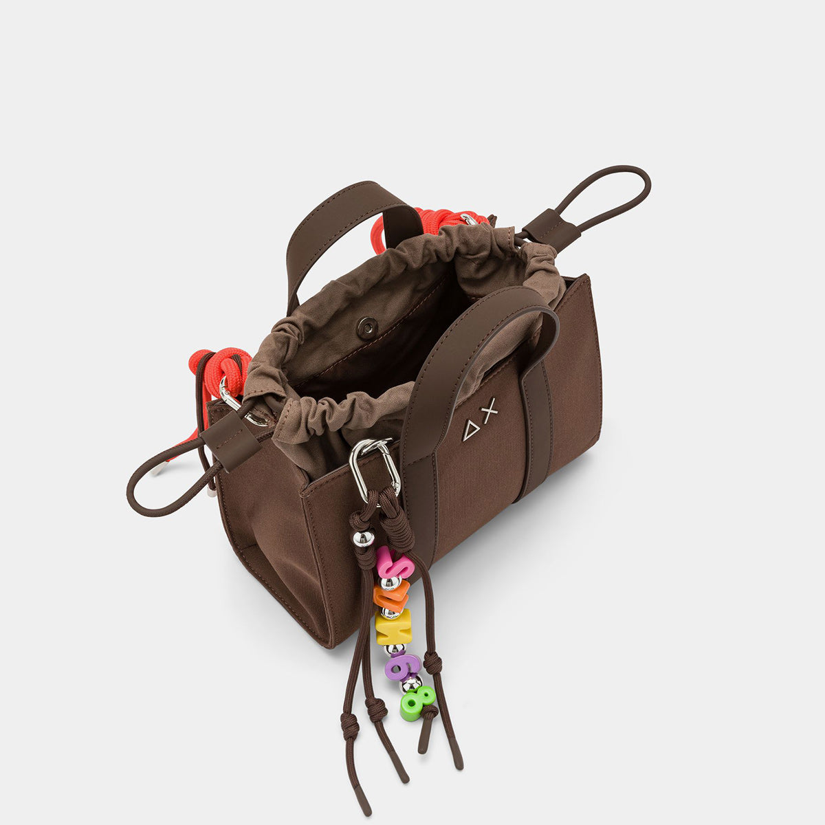 Borsa piccola shopper con manico removibile