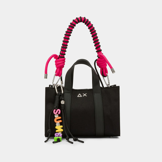 Borsa piccola shopper con manico removibile