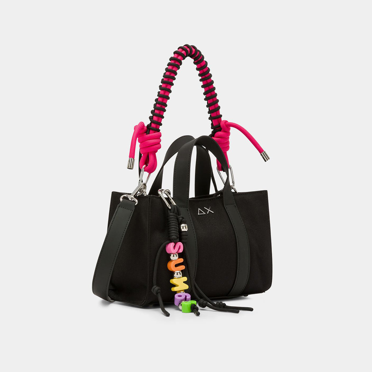 Borsa piccola shopper con manico removibile