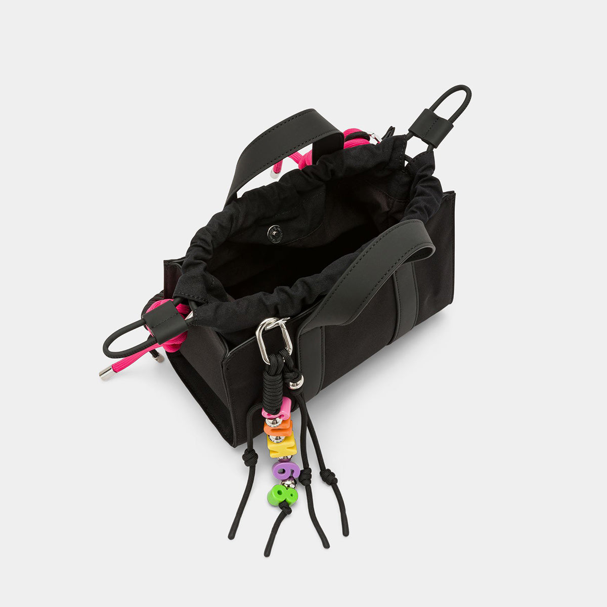 Borsa piccola shopper con manico removibile