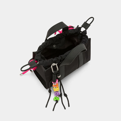 Borsa piccola shopper con manico removibile