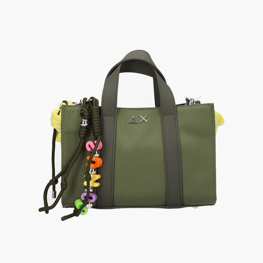 Borsa piccola shopper con manico removibile