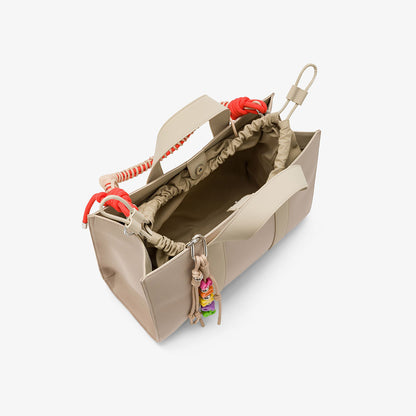 Borsa grande shopper con manico removibile
