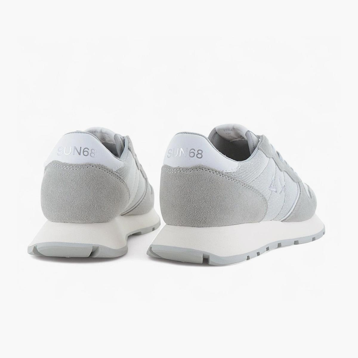 Sneakers in lurex grigia